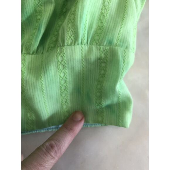 Majorelle Crop Off The Shoulder Corset Top s Corset Peasant Lime Green - Picture 7 of 10